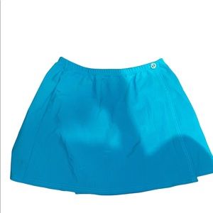 L.L. Bean Teal Mini Skirt